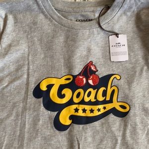 BNWT Coach brand grey T-shirt